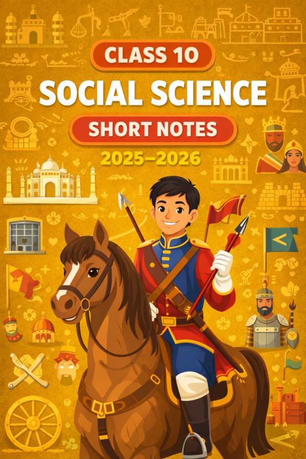 Class 10th Social Science Notes 2025-2026 | Digital Handwritten Notes