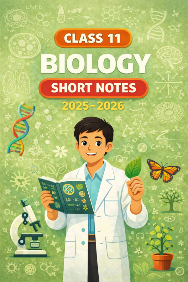 Class 11 Biology Short Notes 2025-2026 | Digital Handwritten Notes