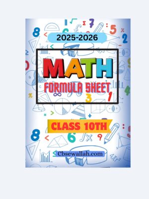 class 10 maths formula sheet