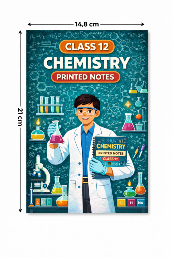 Class 12 Chemistry Handwritten Notes | Printed Book