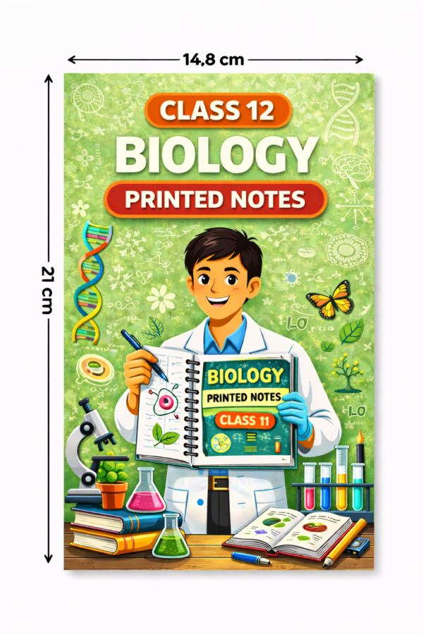 Class 12 Biology Handwritten Notes | Printed Book