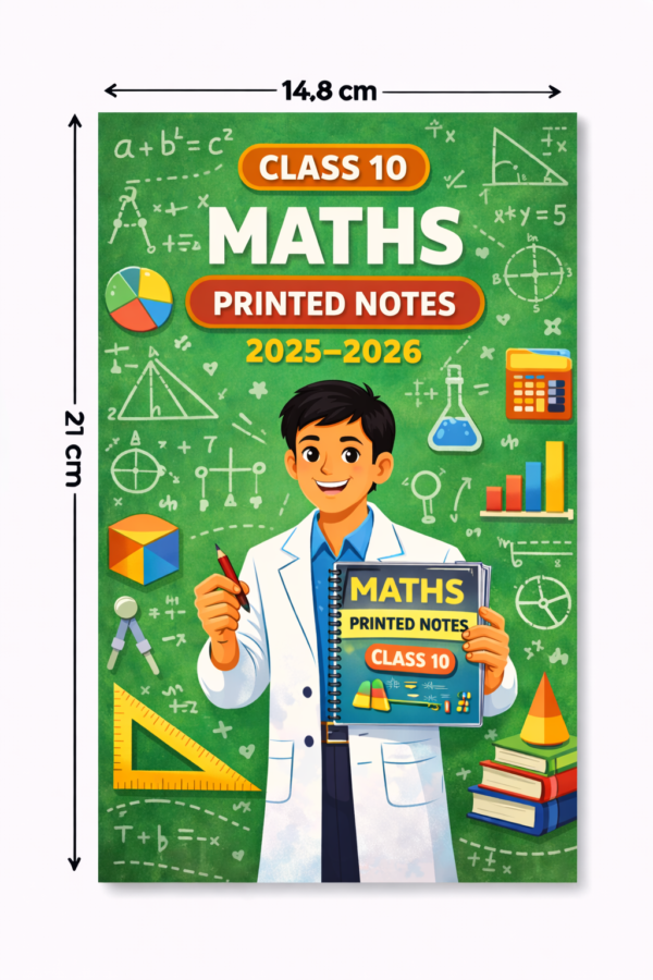 Class 10 Maths Handwritten Notes | Printed Book