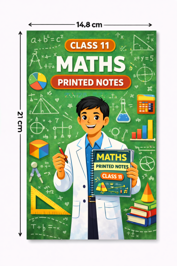 Class 11 Maths Handwritten Notes | Printed Book