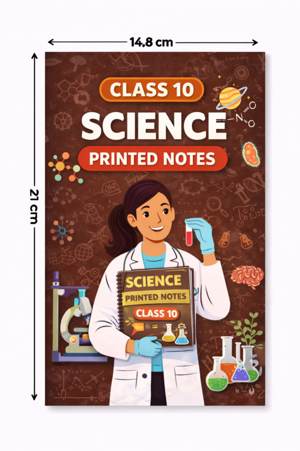Class 10 Science Handwritten Notes | Printed Book
