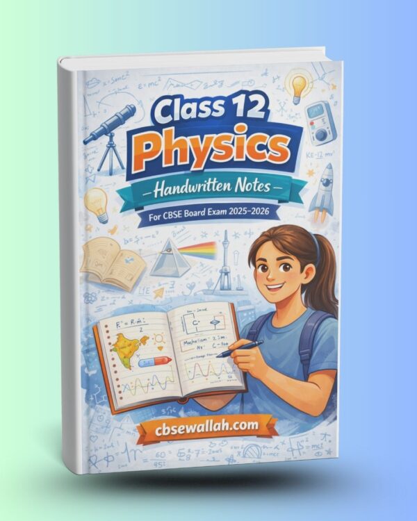 Class 12 Physics Handwritten Notes