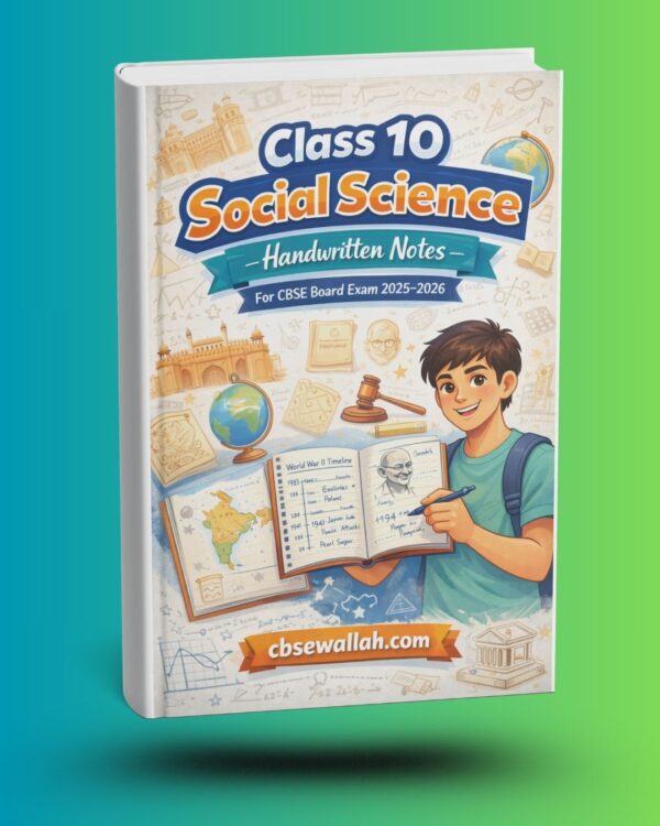 Class 10 social science Handwritten notes