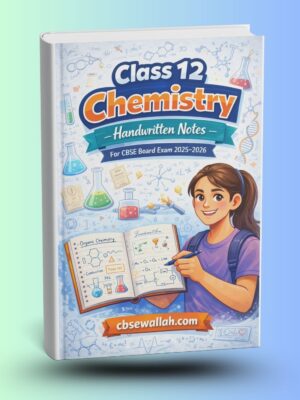 Class 12 chemistry handwritten notes