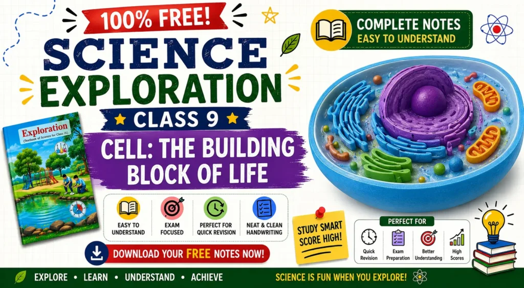 Cell: The Building Block of Life Ch 2 Notes